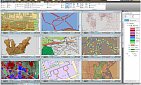 ukázka prostředí programu AutoCAD® Map 3D